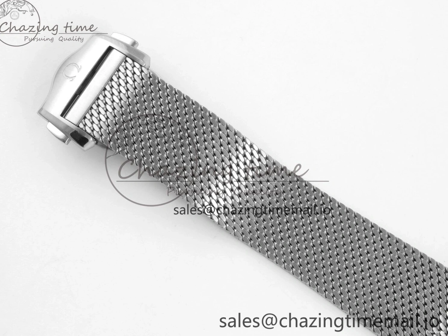 0225 Seamaster 300M 42mm SS VSF Best Edition Black Dial On Mesh Bracelet A Stretchable 7658